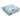 Pillow Perfect Outdoor Hooked Seaside Blue Squared Corners Seat Cushion 20x20x3 (Set of 2) - 20 X 20 X 3