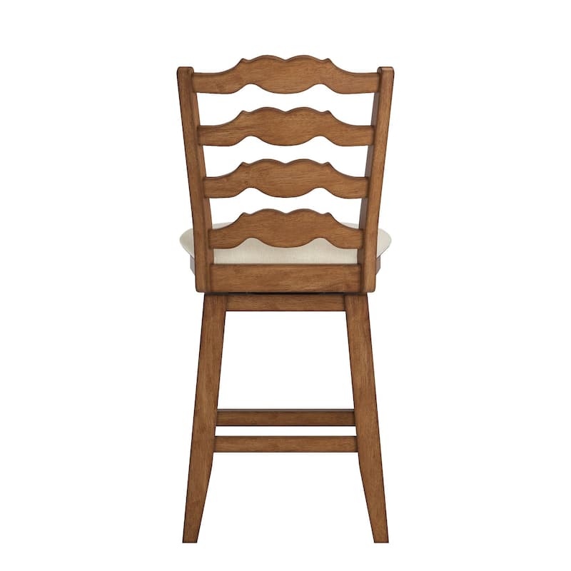 Eleanor French Ladder Back Swivel Stool by iNSPIRE Q Classic On Sale