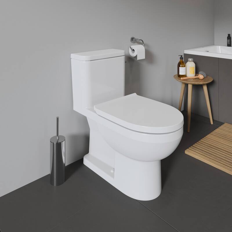 Duravit DuraStyle Basic 1.28 GPF One Piece Elongated Chair Height