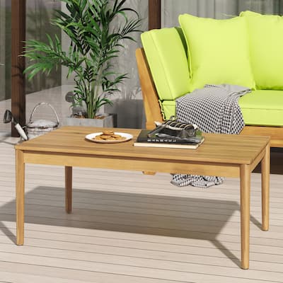 Bryan Outdoor Acacia Wood Coffee Table by Christopher Knight Home