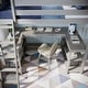 preview thumbnail 15 of 31, Max and Lily Twin Size High Loft Bed with Wraparound Desk and Shelves