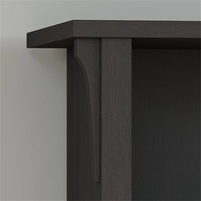 Bush Business Furniture Salinas Hall Tree with Shoe Bench - 15.75"D x 31.73"W x 68.11"H