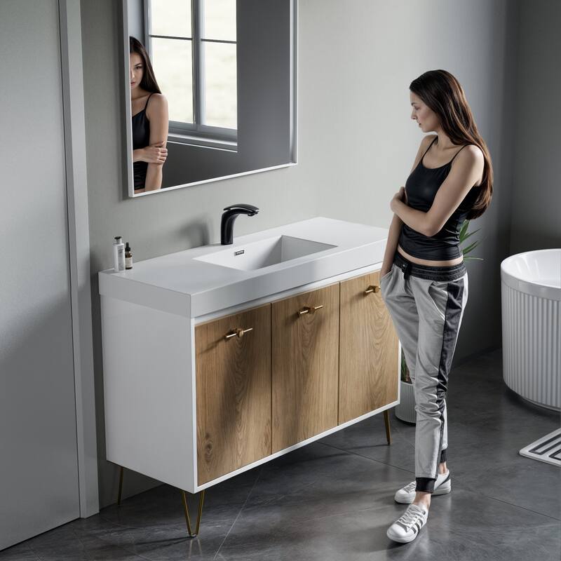 Dowell 18" FTB Resin Bathroom Vanity Basin