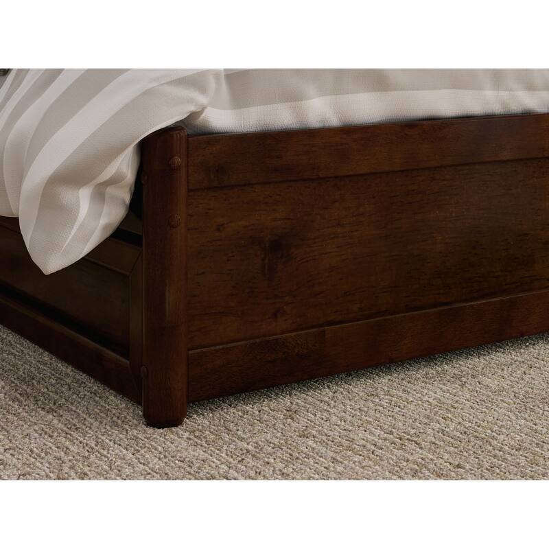 Barcelona Panel Platform Bed with Storage Drawers