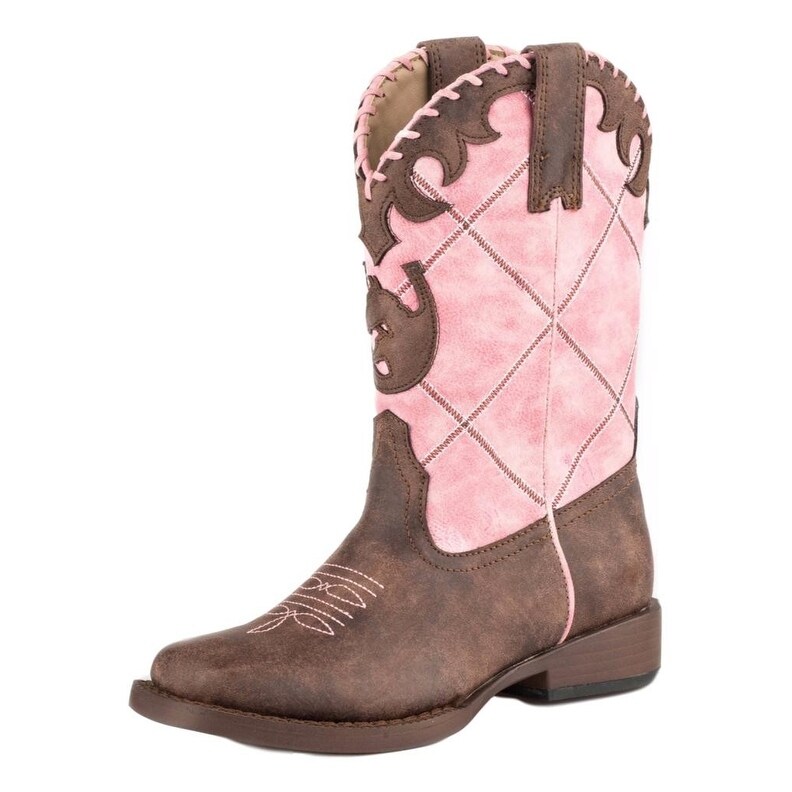 girls leather cowboy boots
