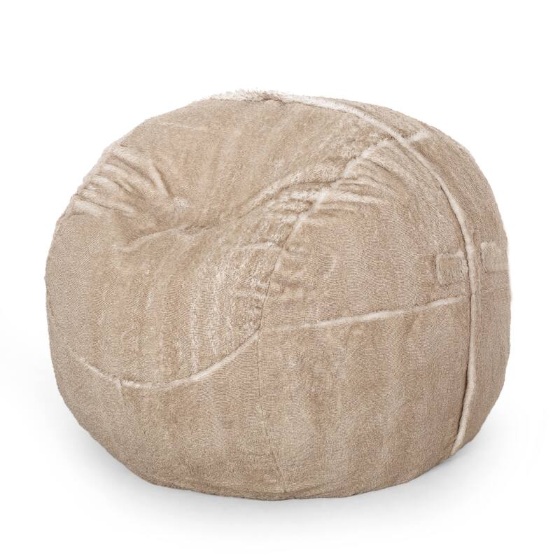 Comfortable Faux Fur Bean Bag with Versatile Design for Relaxation