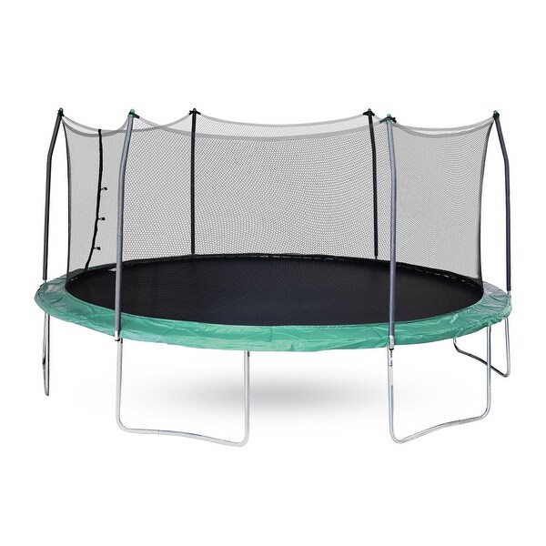 Trampoline with enclosure on sale cheap