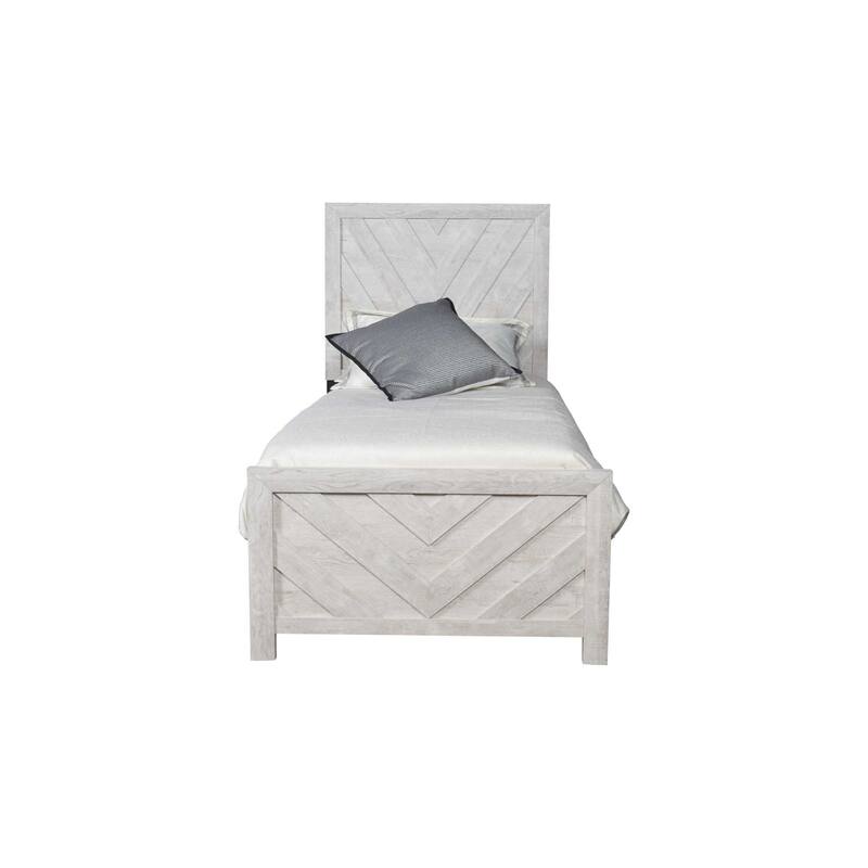Modern Style Bed Made with Wood(Only Bed)