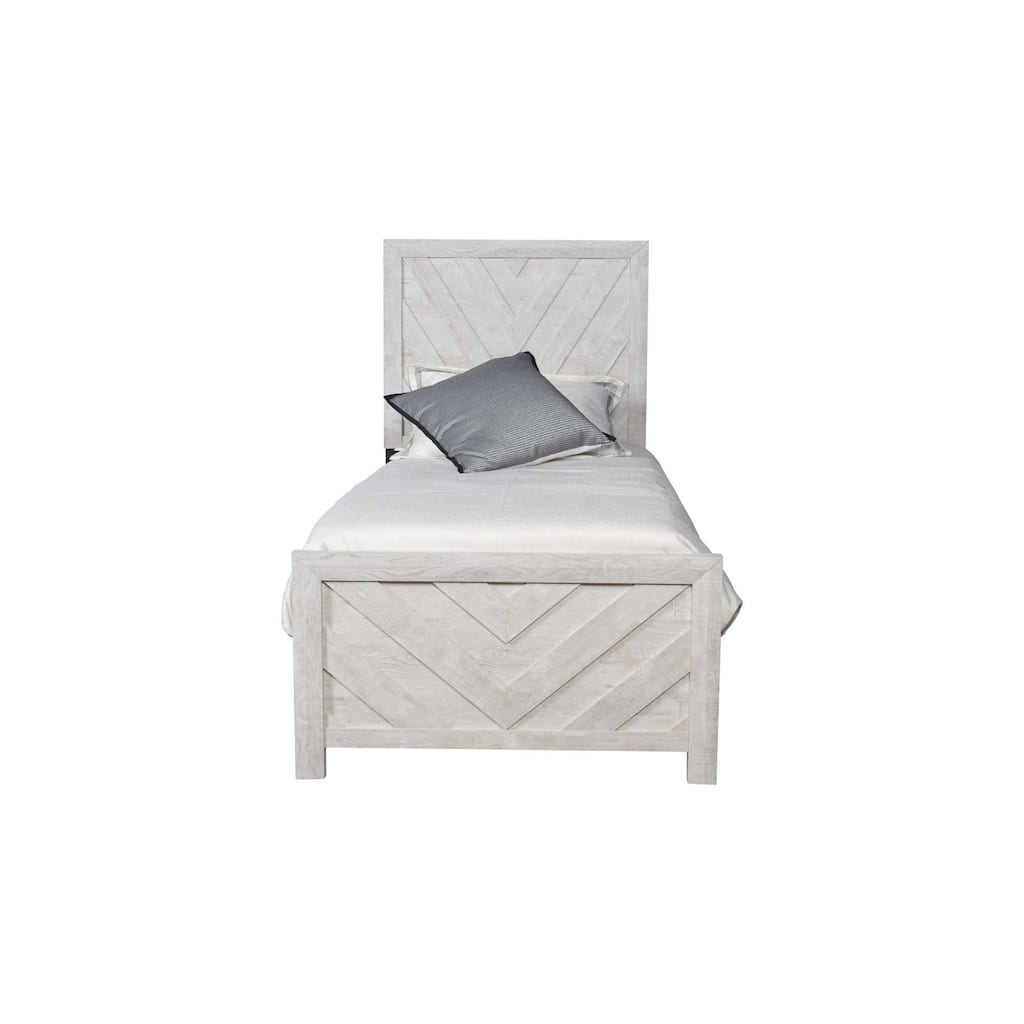Modern Style Bed Made with Wood(Only Bed)