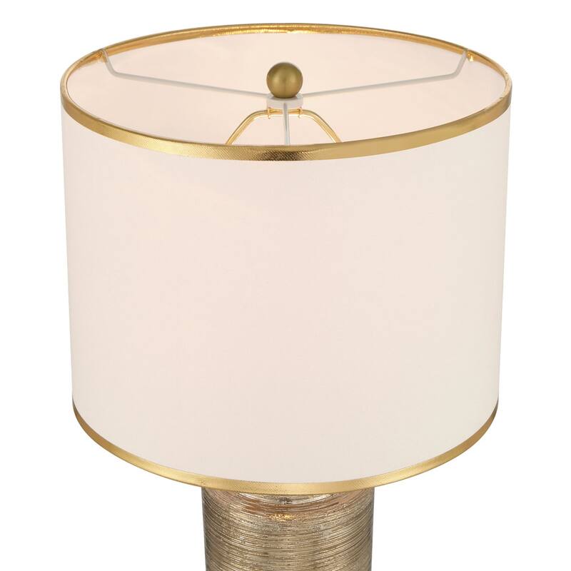 Acroma 25 '' Modern Ceramic Table Lamp with USB Ports - 1-light