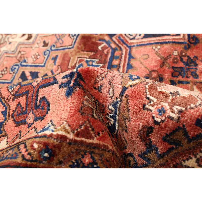 ECARPETGALLERY Hand-knotted Sarabi Dark Copper Wool Rug - 6'6 x 9'6