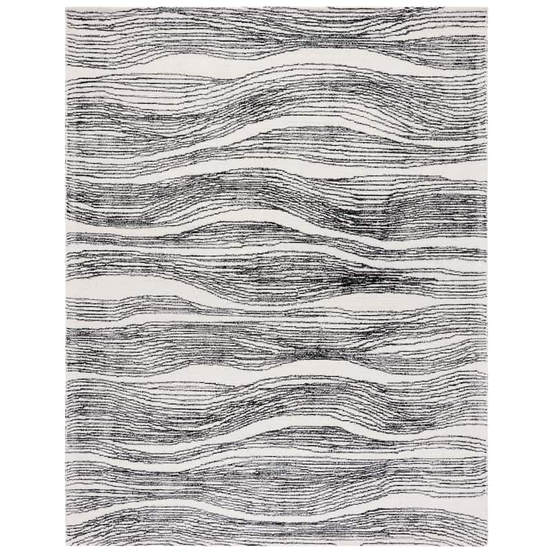 SAFAVIEH Handmade Metro Annarosa Modern Abstract Wool Rug