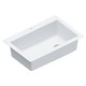 preview thumbnail 16 of 55, Karran Drop-In Quartz Composite 1-Hole Single Bowl Kitchen Sink - 33" x 22" x 9"