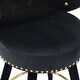 preview thumbnail 38 of 47, Ostweer Furniture Set of 2 Solid Wood Bar Stools - Beige