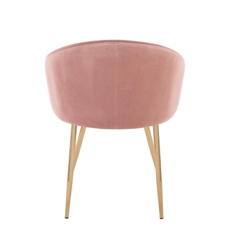 Silver Orchid Battista Upholstered Chair - Set of 2