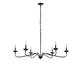 Hampton Hill Brighton 6-Light Farmhouse Metal Chandelier