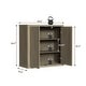preview thumbnail 22 of 22, 3 - Layer Multifunctional Rounded - Corner Side Cabinet