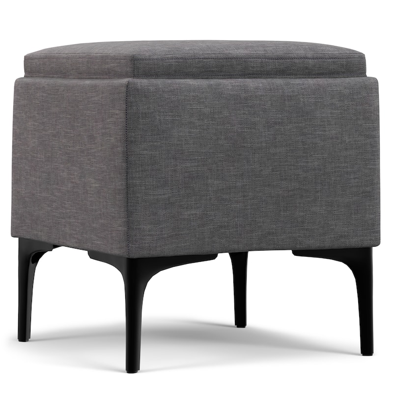 Natasha Storage Ottoman with Tray
