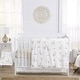 preview thumbnail 1 of 4, Boho Llama Boy Girl 4pc Nursery Crib Bedding Set - Gender Neutral Beige Taupe Bohemian Southwest Watercolor Mountain Farmhouse