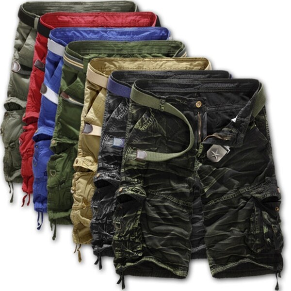 lightweight cotton cargo shorts