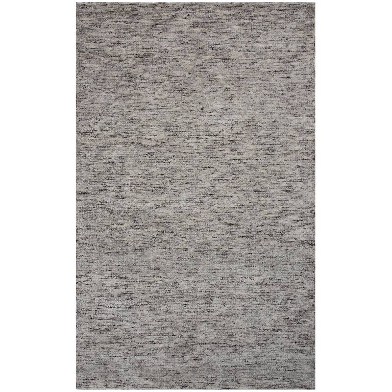 Alora Decor Theo Modern Abstract Solid Area Rug - 3' x 5' - Brown