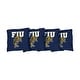 preview thumbnail 1 of 1, FIU Blue Cornhole Bags All-Weather Resin Filled