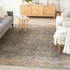 preview thumbnail 8 of 10, Nourison Luxurious Indoor only Persian Area Rug Ivory/Blue - 9' 10" x 12' 6"