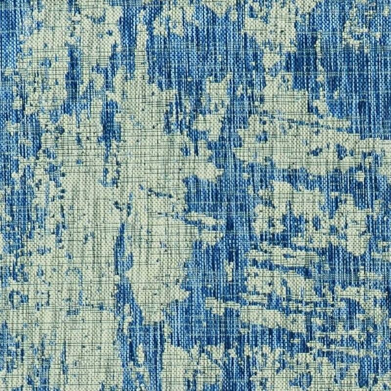 HomeRoots Abstract Contemporary Rectangle Outdoor Rug