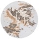 preview thumbnail 28 of 28, SAFAVIEH Handmade Fifth Avenue Gabrieluta Mid-Century Modern Wool Rug 6' Round - Beige/Taupe - Round