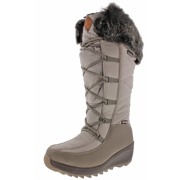 Kamik Pinot Women's Waterproof Snow Boots Faux Fur