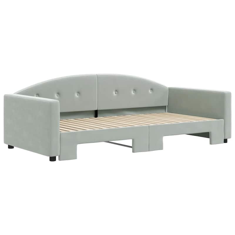 vidaXL Day Bed Upholstered Sofa Bed Daybed for Bedroom Living Room Velvet