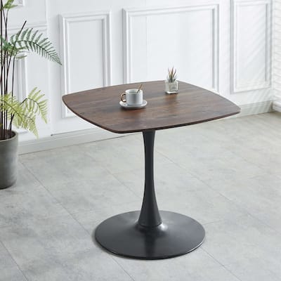 31.5" Special Dining Table With Round Pedestal for 2-4 People