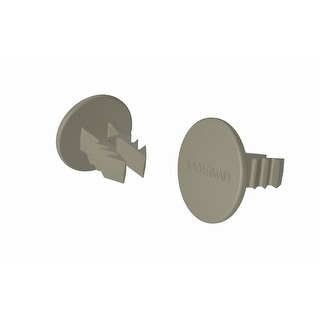 ClosetMaid SuperSlide Closet Rod End Caps (2-Pack)
