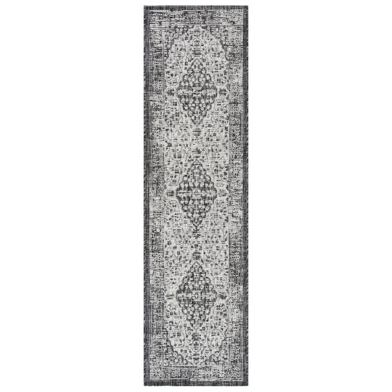 SAFAVIEH Courtyard Boud Indoor/ Outdoor Waterproof Patio Backyard Rug