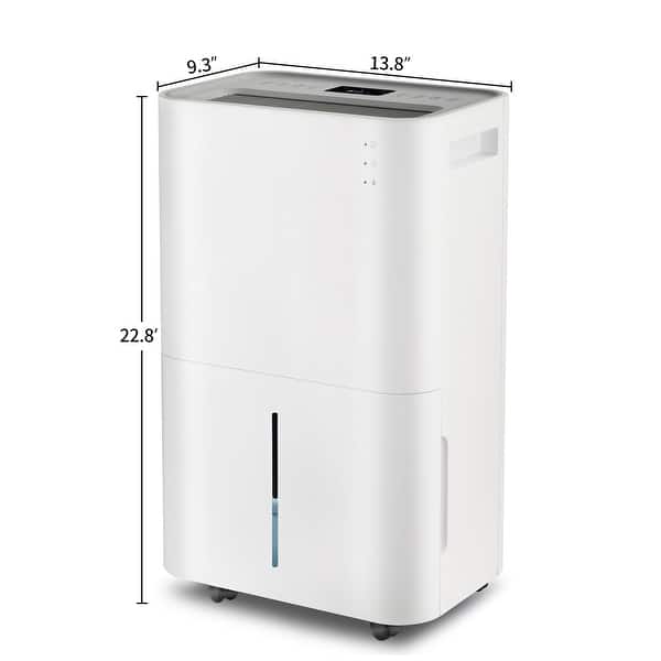 BOSCARE 4,500 Sq. Ft. Dehumidifier with 4L Water Tank Bed Bath