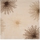 preview thumbnail 105 of 140, SAFAVIEH Handmade Soho Miyase Modern Burst New Zealand Wool Rug 6' x 6' Square - Beige
