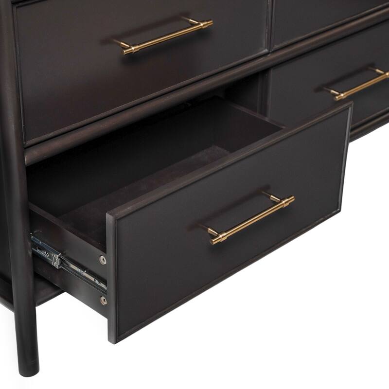 Christopher Knight Home - Azrael Acacia Wood Large Storage Cabinet with 6 drawers
