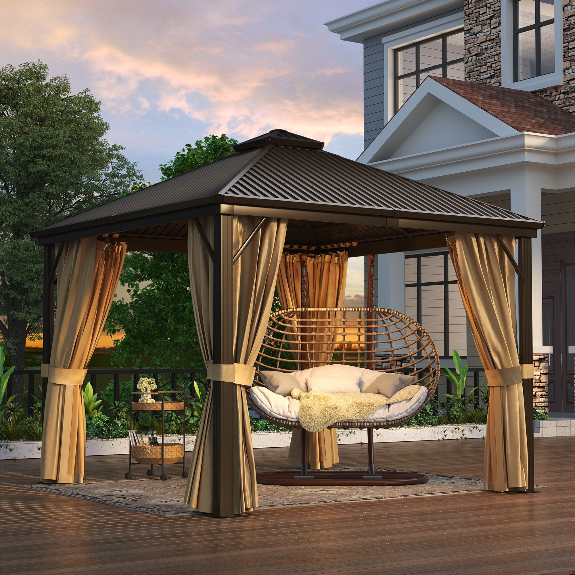 10 x 10 New Products Gazebos Bed Bath Beyond