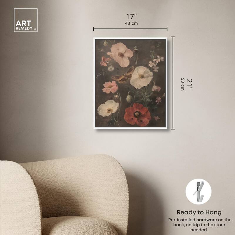 Vintage Botanicals II Canvas by Art Remedy
