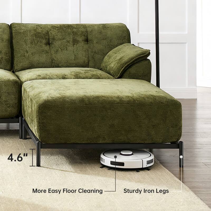 Upholstered Modular Sectional Sofa