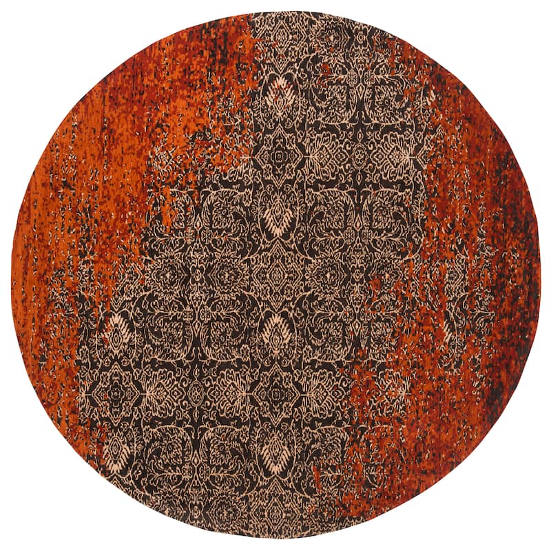 SAFAVIEH Classic Vintage Boho Justi Distressed Oriental Cotton Rug