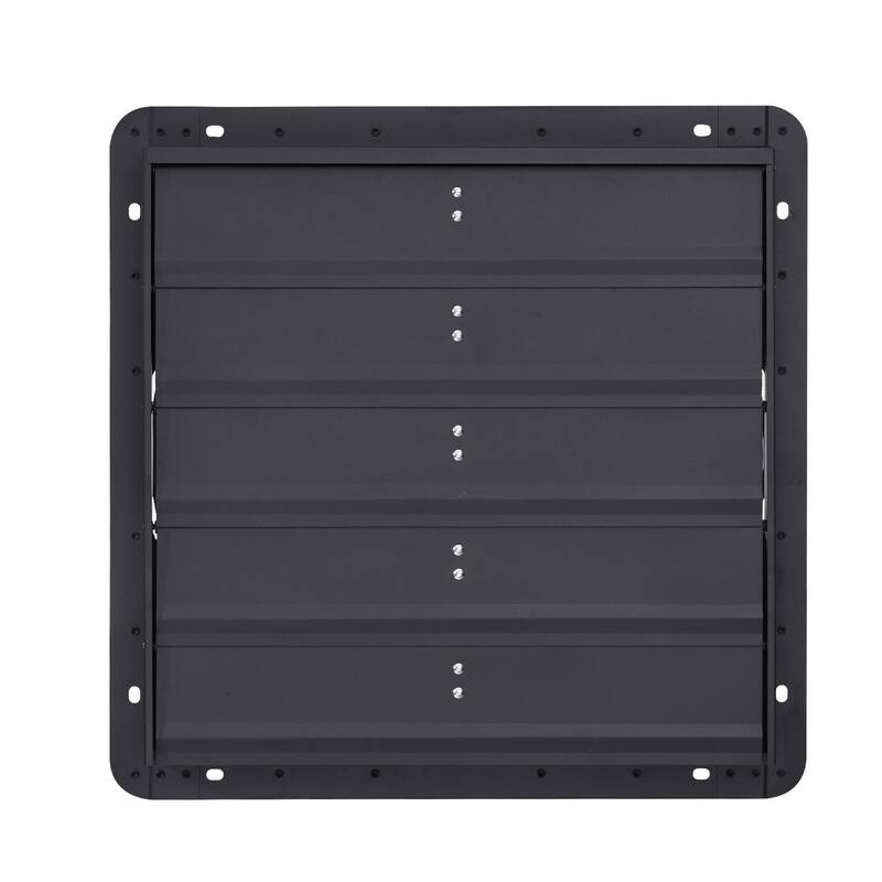 20 inch Shutter Exhaust Fan, Attic Vent Fan with Smart Programming Variable Speed Temperature Control, 2900 CFM, EC Motor