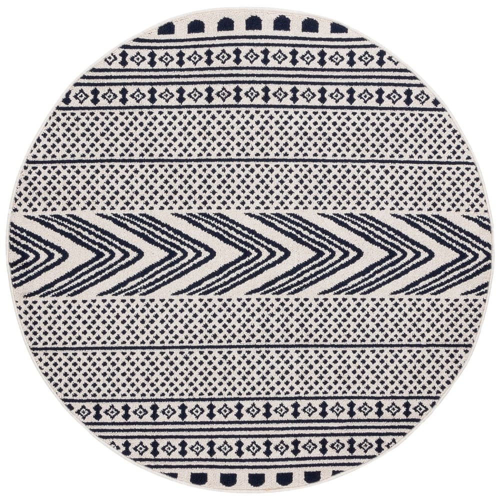 Well Woven Loop De Loop Cruce Geometric Tribal Area Rug