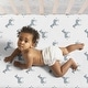 preview thumbnail 3 of 4, Sweet Jojo Designs Giraffe Leopard Zebra Boy Girl Gender Neutral Unisex 3 Pack Fitted Crib Sheets Jungle Animals Wildlife Safari