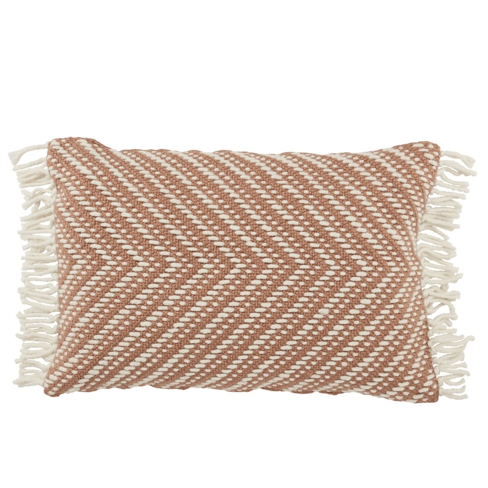 Austar Chevron Indoor/ Outdoor Lumbar Pillow