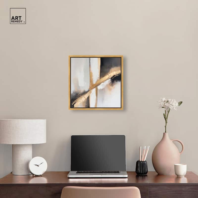 Gilded Rupture II Canvas by Art Remedy