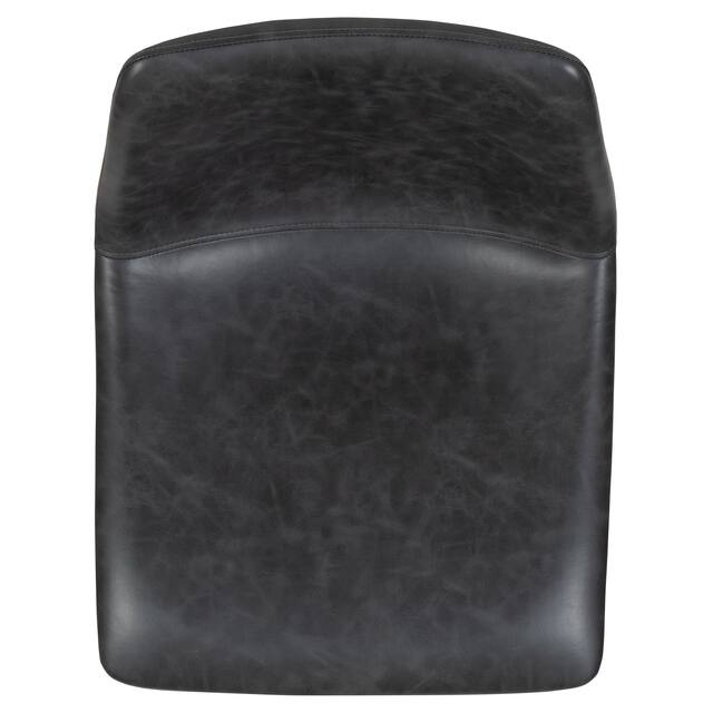 LeatherSoft Counter-height Stools (Set of 2)