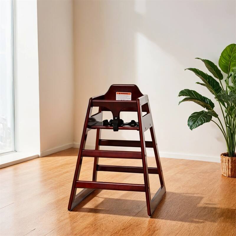 Wooden Double Solid Wood Feeding,Portable High,Baby Booster Chair