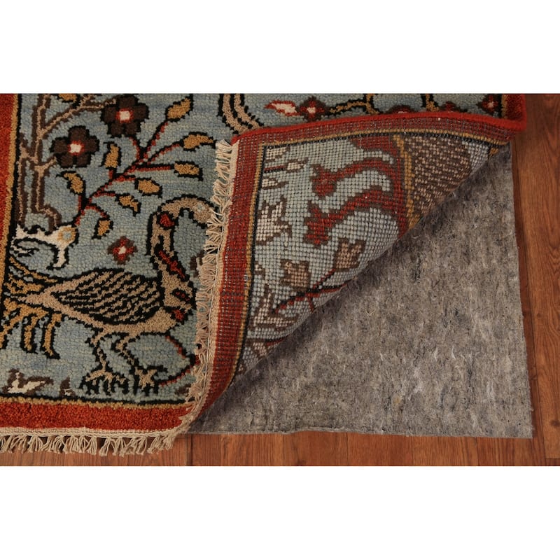 Traditional Ziegler Indian Runner Rug Hand-Knotted Wool Carpet - 2'6"x 7'11"