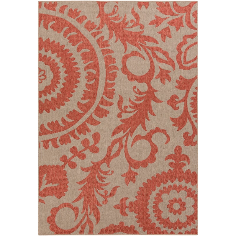 Livabliss Nina Contemporary Floral Indoor/Outdoor Area Rug